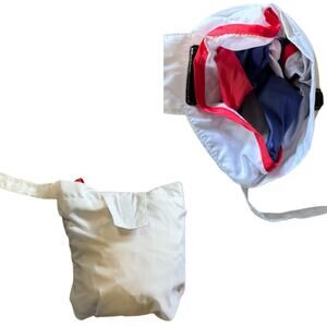 Title: Cotopaxi Teca Half-Zip Windbreaker Women’s Small Red / Navy / White – NWT